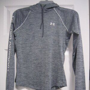 Under Armour Gray Grey Hooded Jacket Size XS